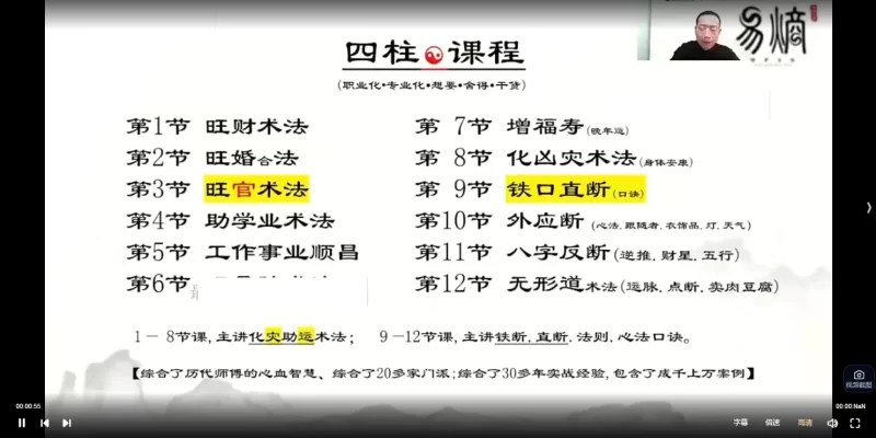 易熵方化吉《易学综合实战课程》_易经玄学资料网