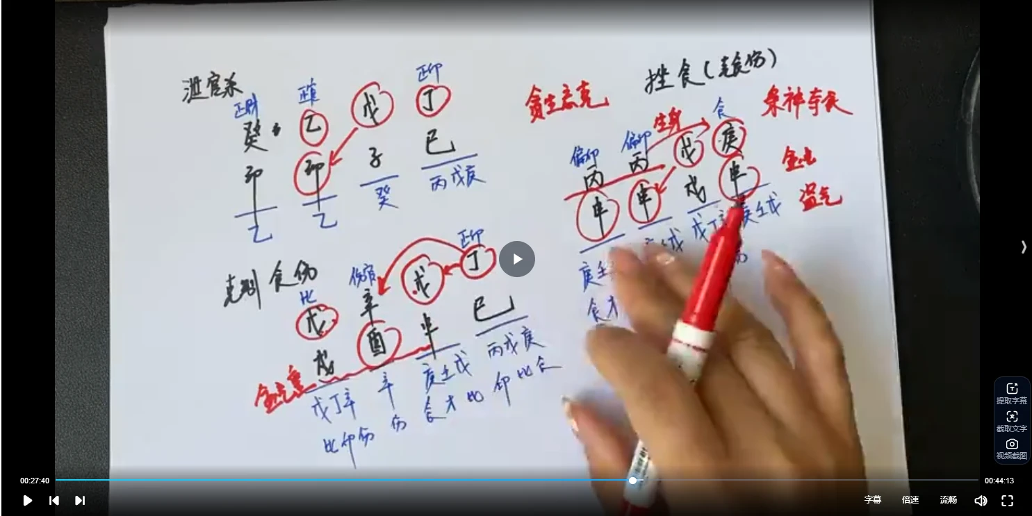 图片[3]_子元老师《四柱八字》视频50集_易经玄学资料网