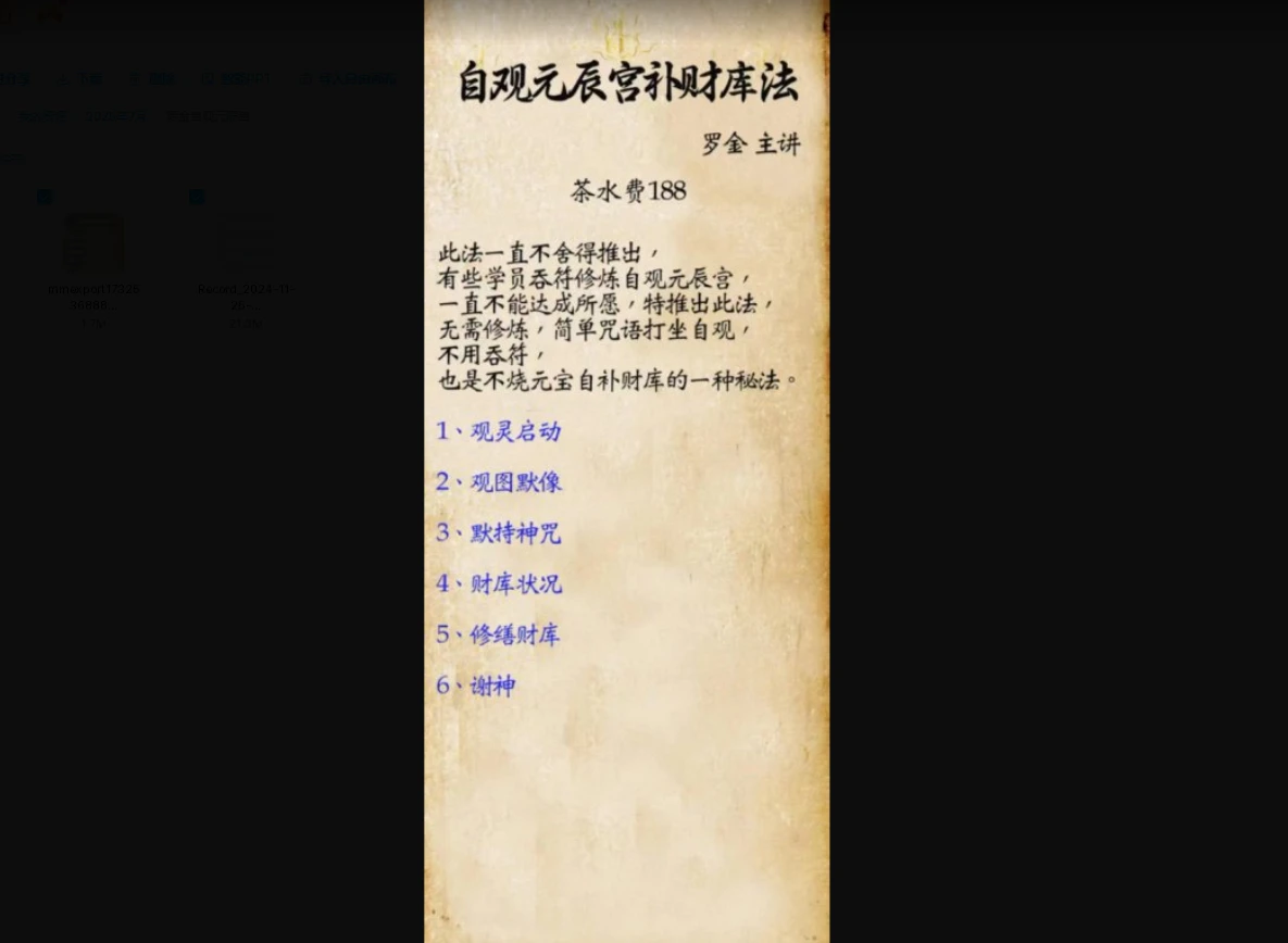 罗金自观元辰宫（视频+课件）_易经玄学资料网