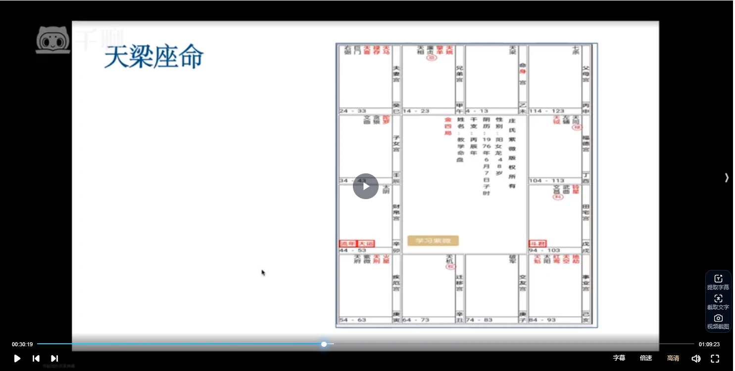 图片[5]_书嗣阅《紫微斗数高级会员课程》（视频35集）_易经玄学资料网