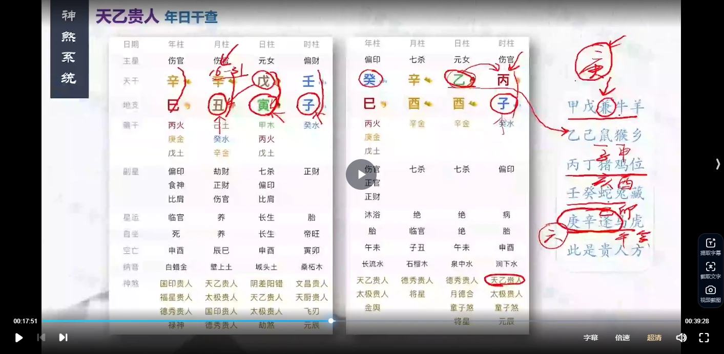 图片[3]_冯算算八字启蒙+进阶班（视频20集+音频20集）_易经玄学资料网