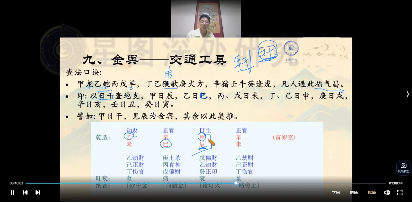 图片[6]_陈安逸旗下仪山老师四柱八字初阶进阶高阶合集（视频88集）_易经玄学资料网