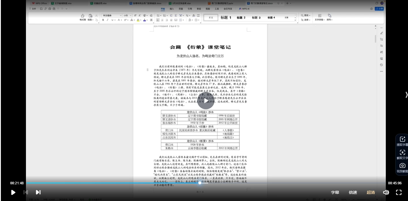 图片[3]_龙伏山人《奇门衍象》师承班（视频16集）_易经玄学资料网
