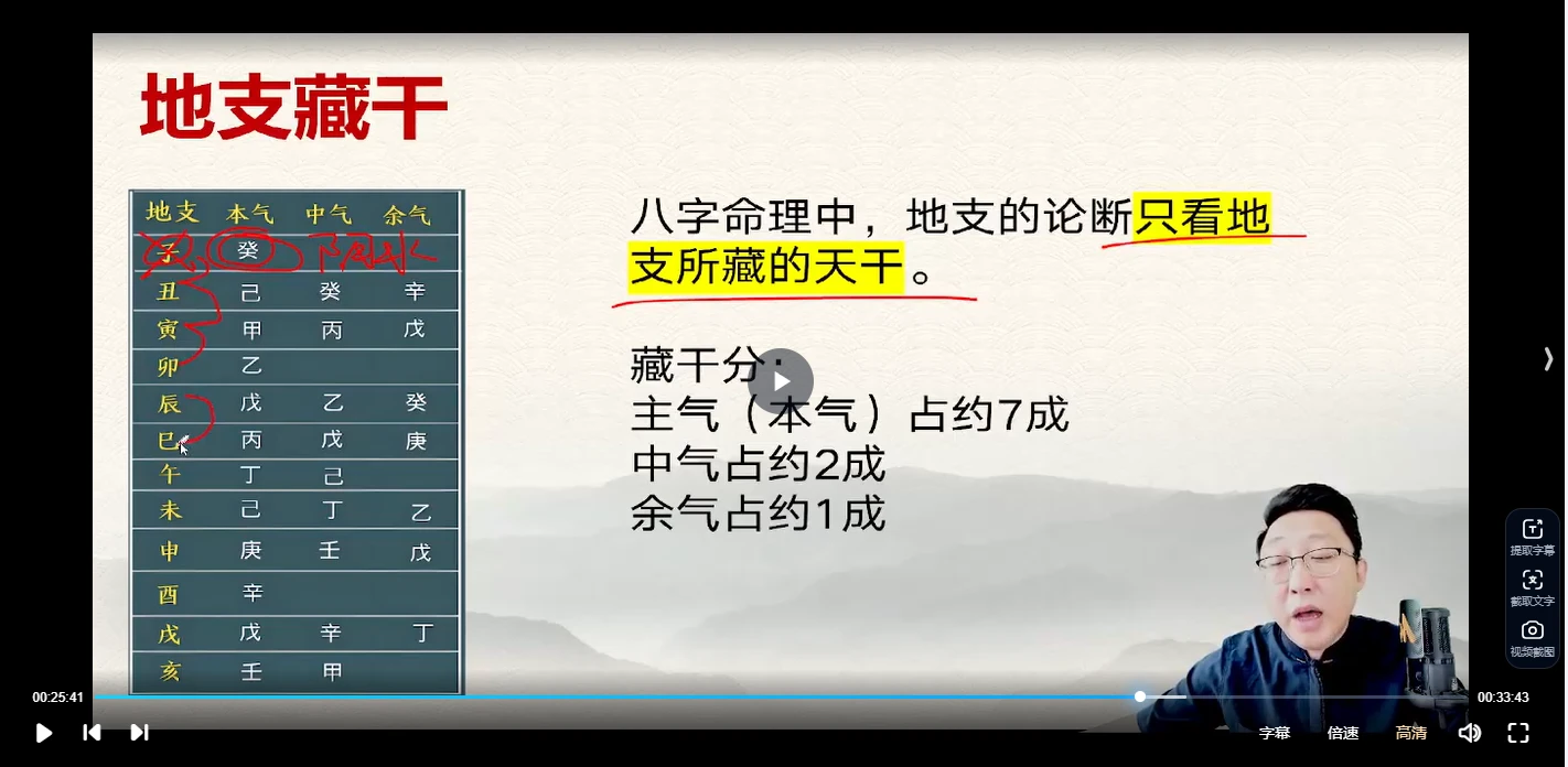 图片[4]_范三明玄天四柱专家班（视频32集）_易经玄学资料网
