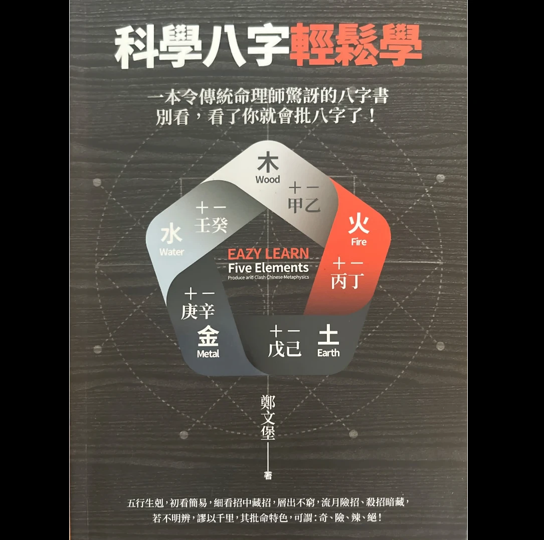 郑文堡《科学八字轻松学》PDF495页_易经玄学资料网
