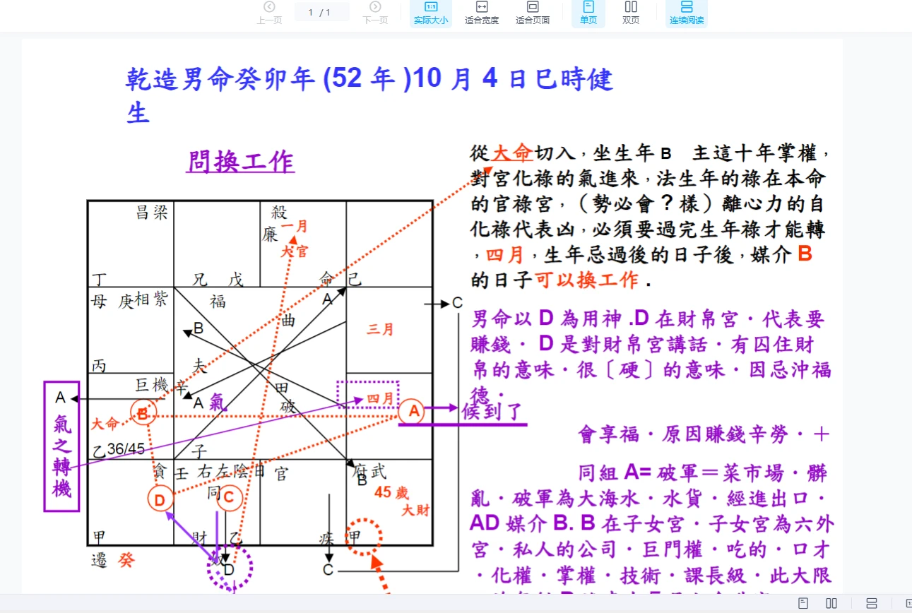 吕修全编纂紫微斗数诀要以及蔡明宏名徒钟明修课堂笔记（89个文档）_易经玄学资料网