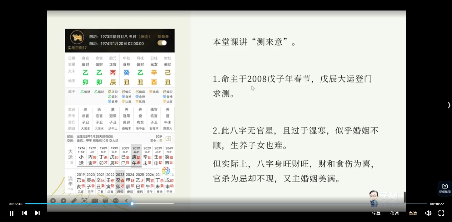 图片[4]_子和先生八字案例100讲（视频100集）_易经玄学资料网