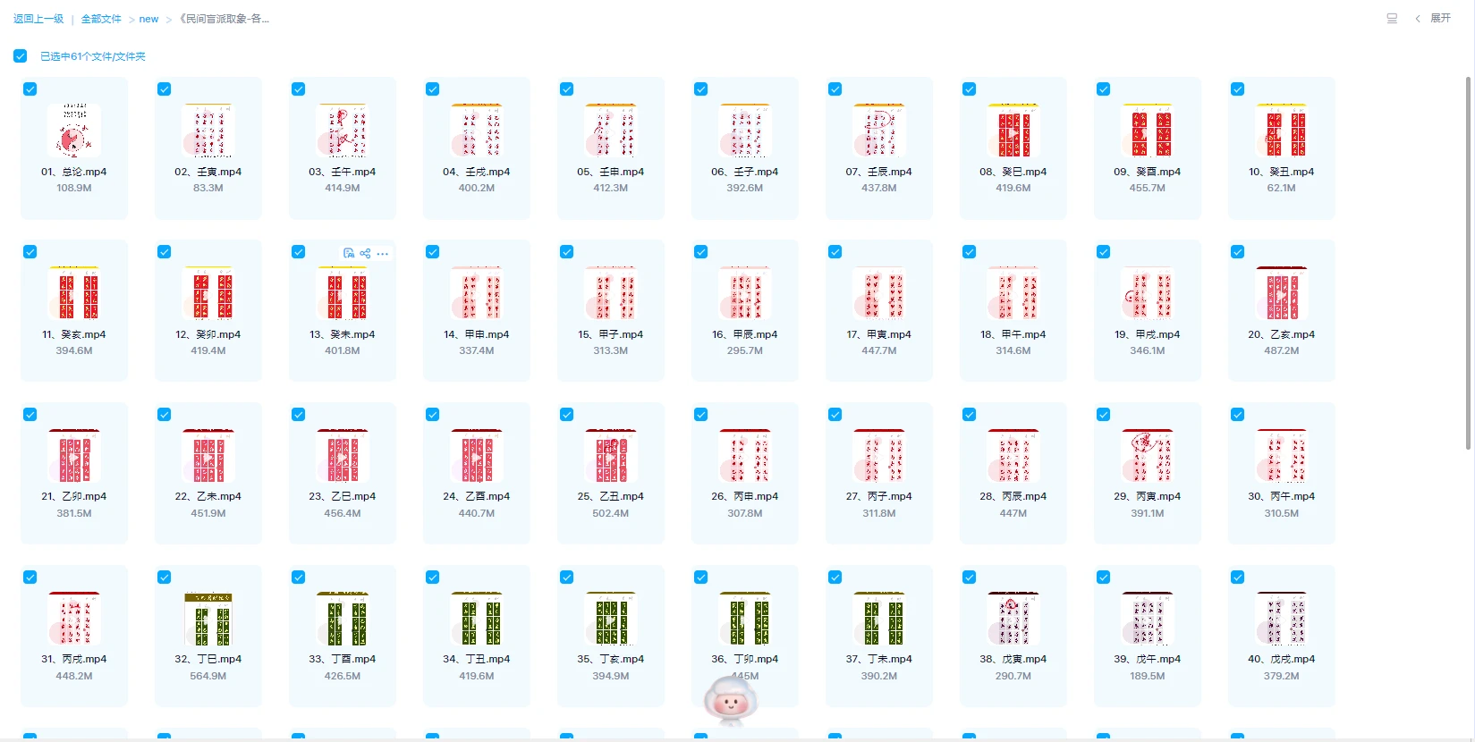 图片[1]_《民间盲派取象-各柱细论》视频61集_易经玄学资料网