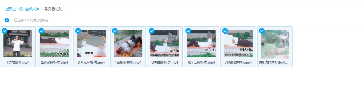 图片[1]_冯权-卧桩功（视频8集）_易经玄学资料网