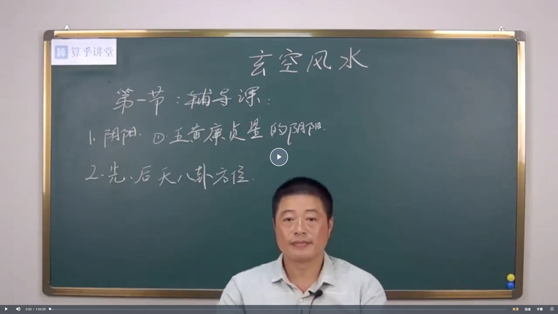 朱泓正《玄空风水》视频39集_易经玄学资料网