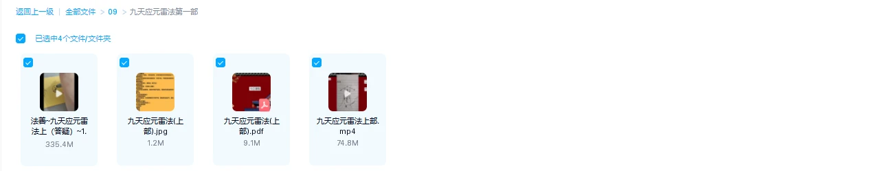 图片[1]_九天应元雷法第一部（视频+文档）_易经玄学资料网