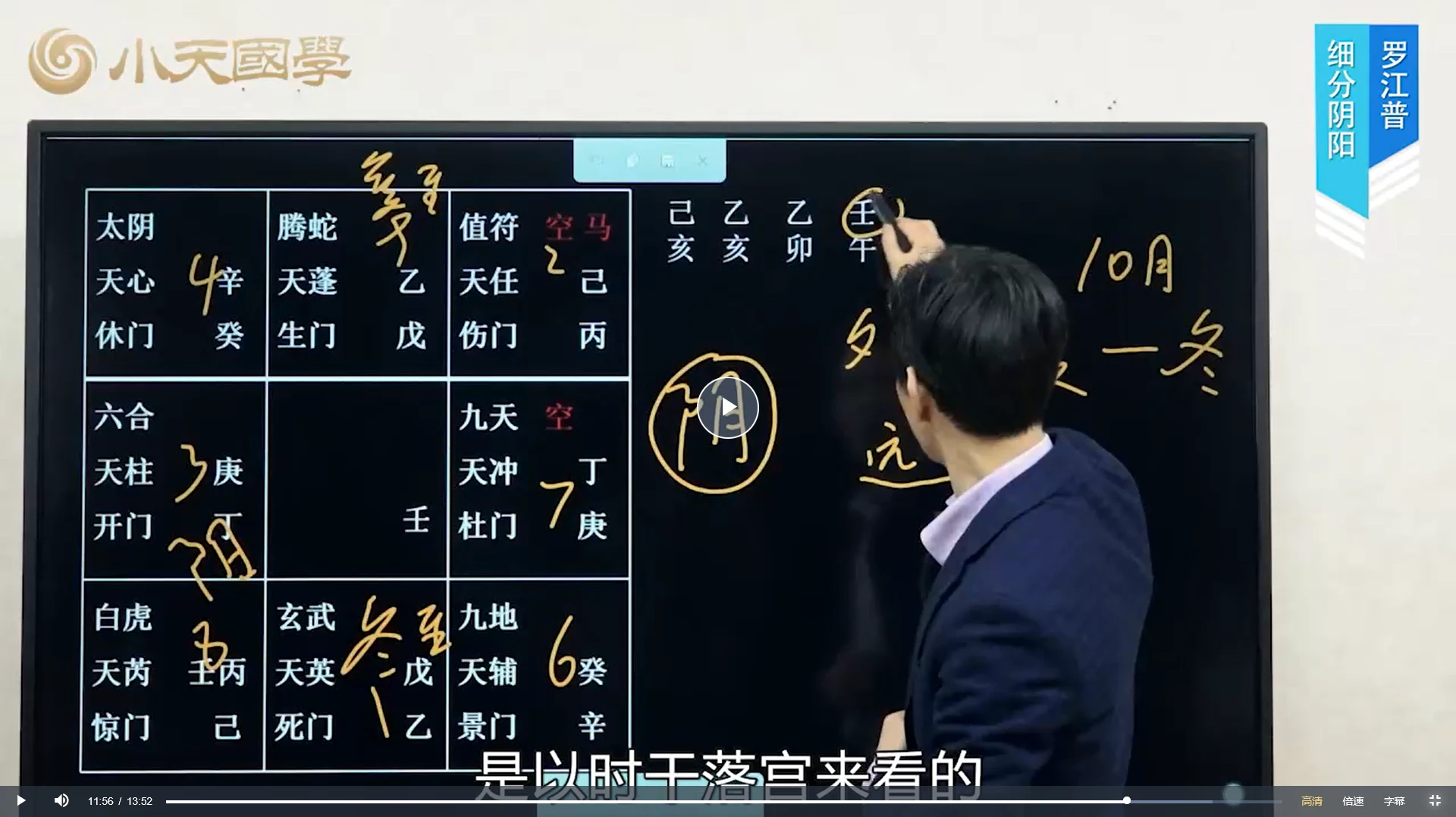 图片[4]_罗江普老师奇门基础入门系统课（视频44集）_易经玄学资料网