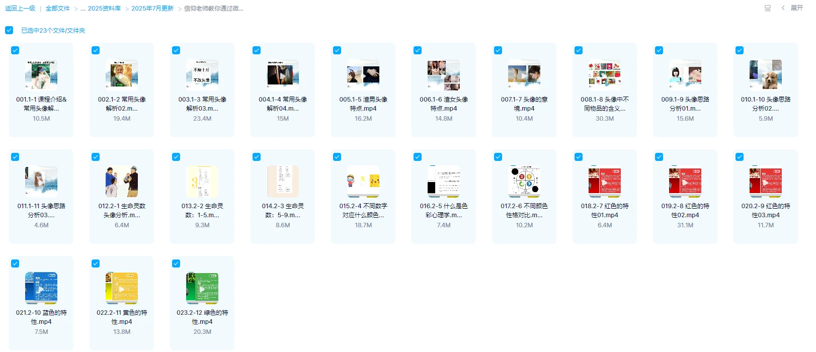 图片[1]_信仰老师《教你通过微信头像把人看透—微信头像课》视频23集_易经玄学资料网