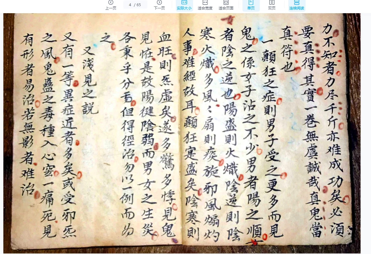 图片[4]_古籍手抄本《北帝酆都攻邪大法》PDF（65页）_易经玄学资料网