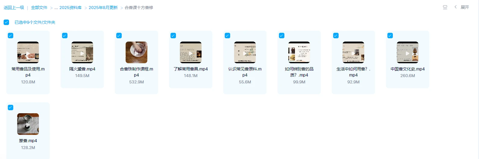 图片[1]_合香课十方香修（视频9集）_易经玄学资料网