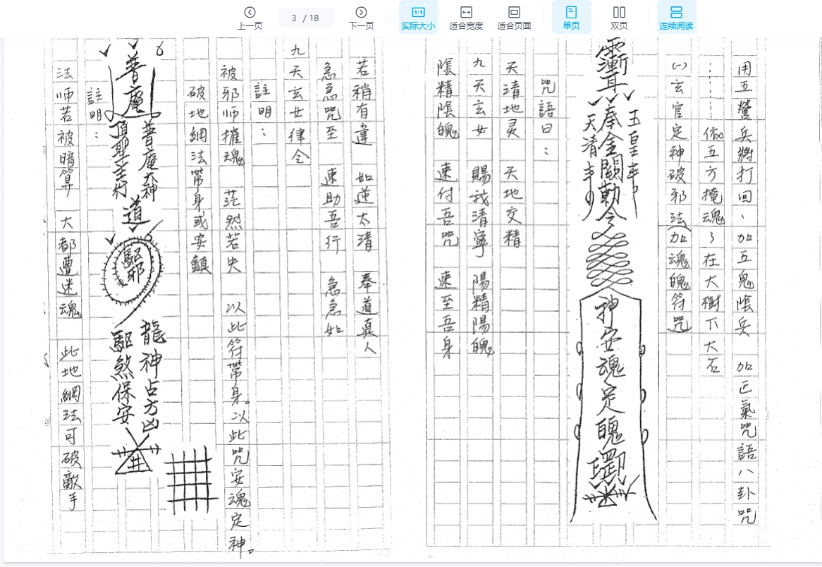 图片[3]_台南三清道院闾山斗星大法科3册PDF_易经玄学资料网
