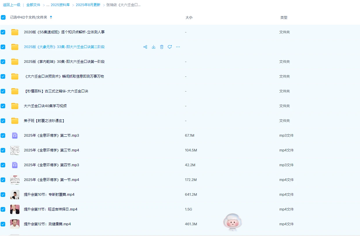 图片[1]_张瑞依《大六壬金口诀预测学》全科班（7套课程合集）_易经玄学资料网