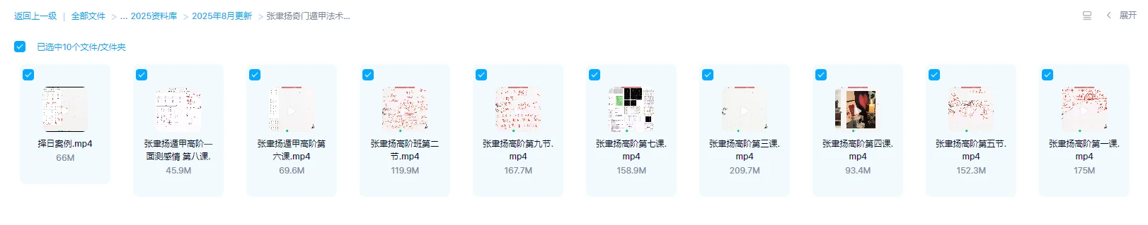 图片[1]_张聿扬《奇门遁甲法术高阶课程》视频10集（视频10集）_易经玄学资料网