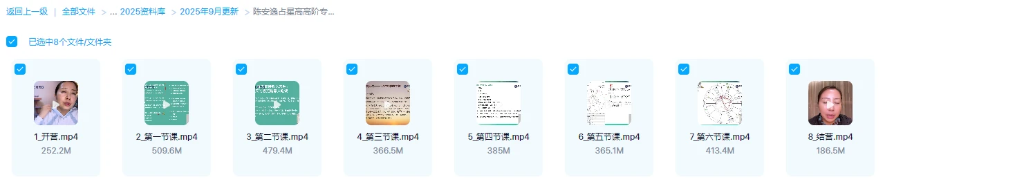 图片[1]_陈安逸《占星高高阶专题课金融占星11.0》（视频8集）_易经玄学资料网