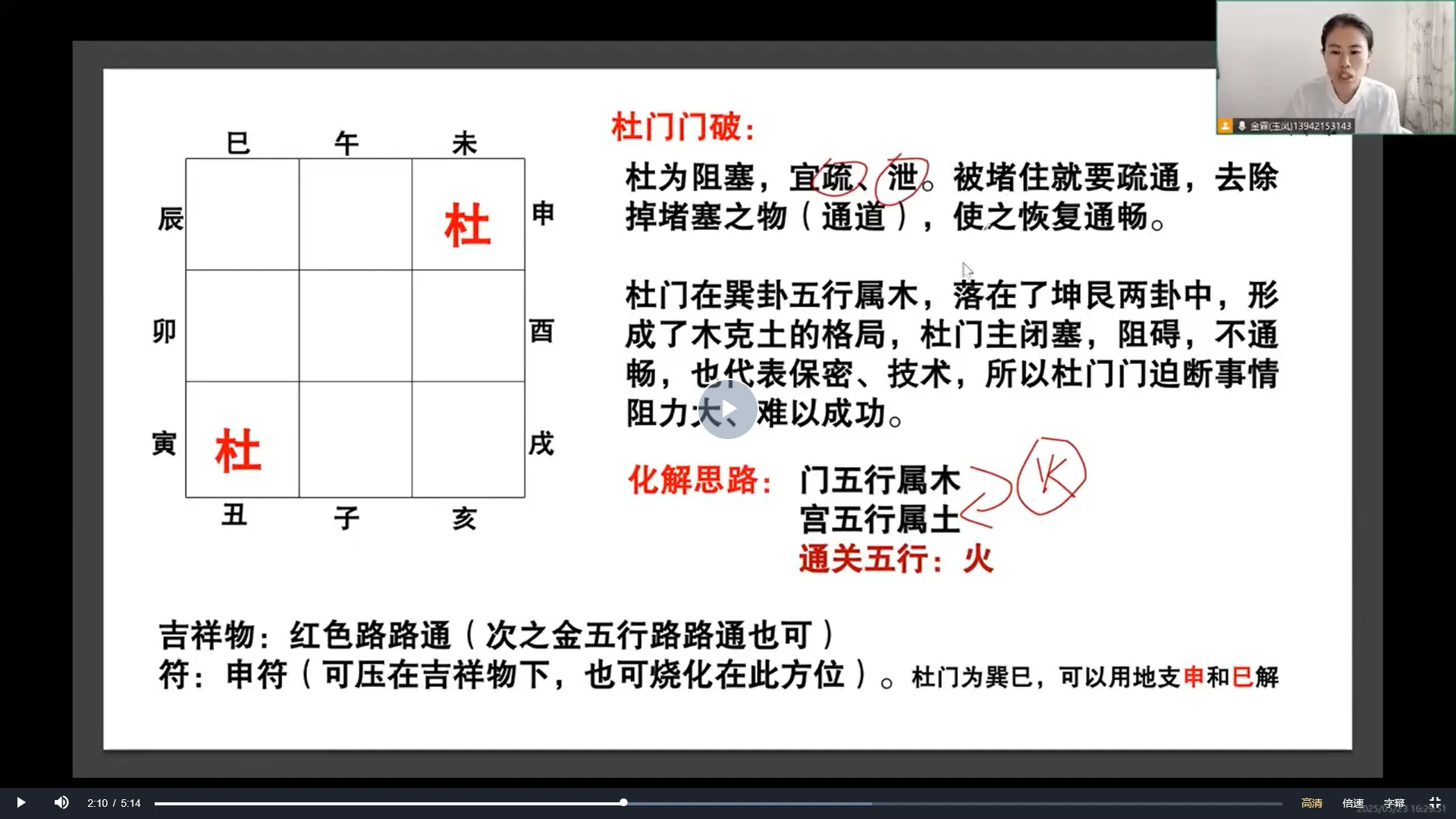 图片[3]_金霖老师《奇门四害化解》教学（视频21集）（视频21集）_易经玄学资料网
