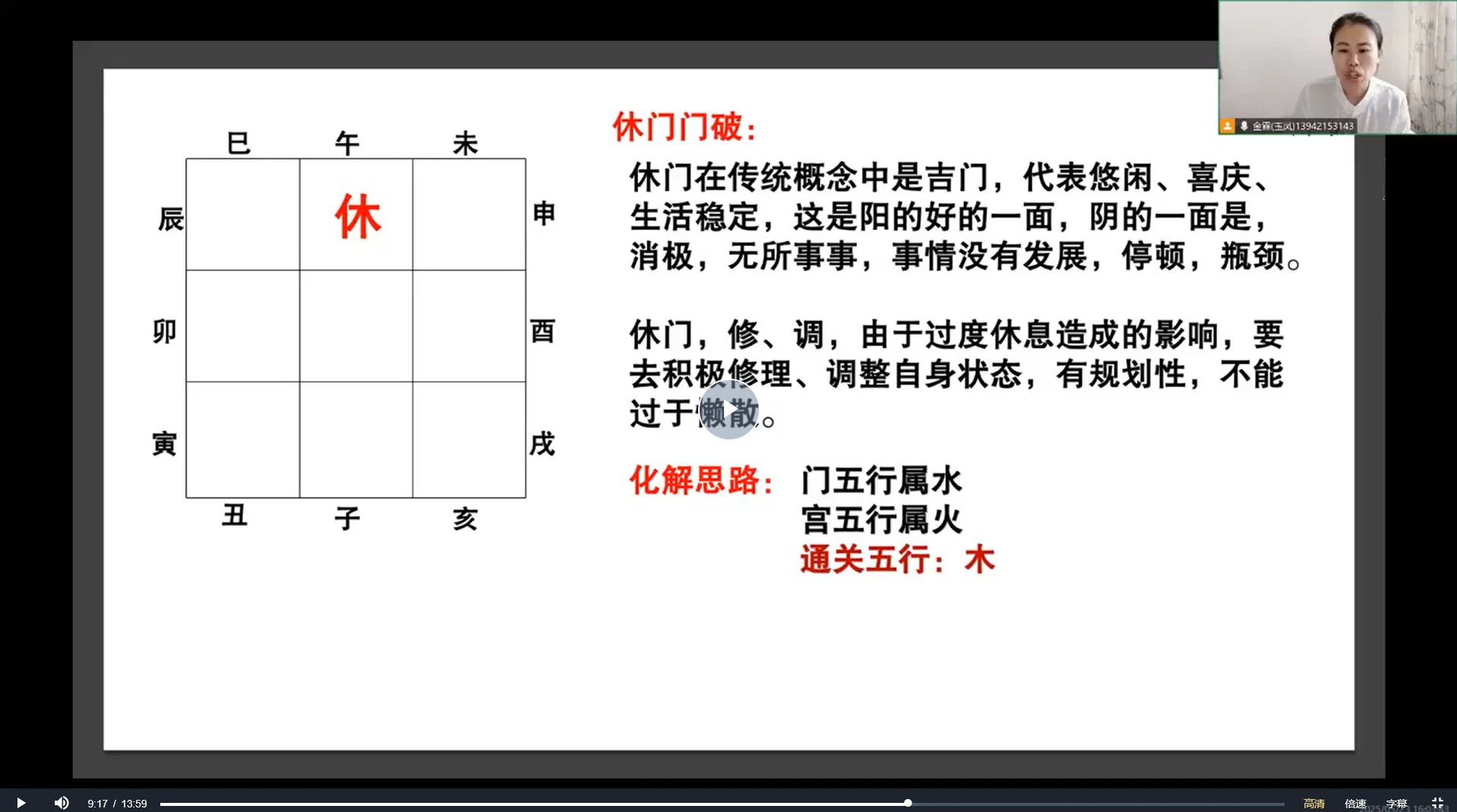 图片[6]_金霖老师《奇门四害化解》教学（视频21集）（视频21集）_易经玄学资料网