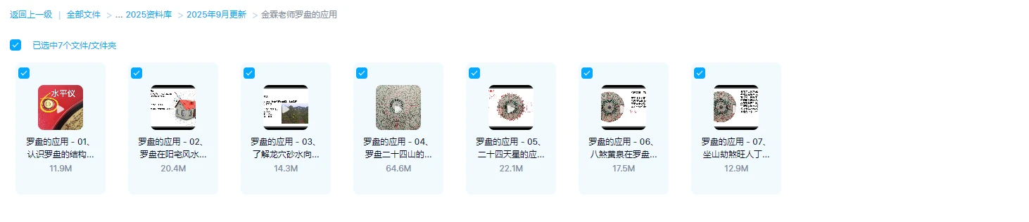 图片[1]_金霖老师罗盘的应用（视频7集）_易经玄学资料网