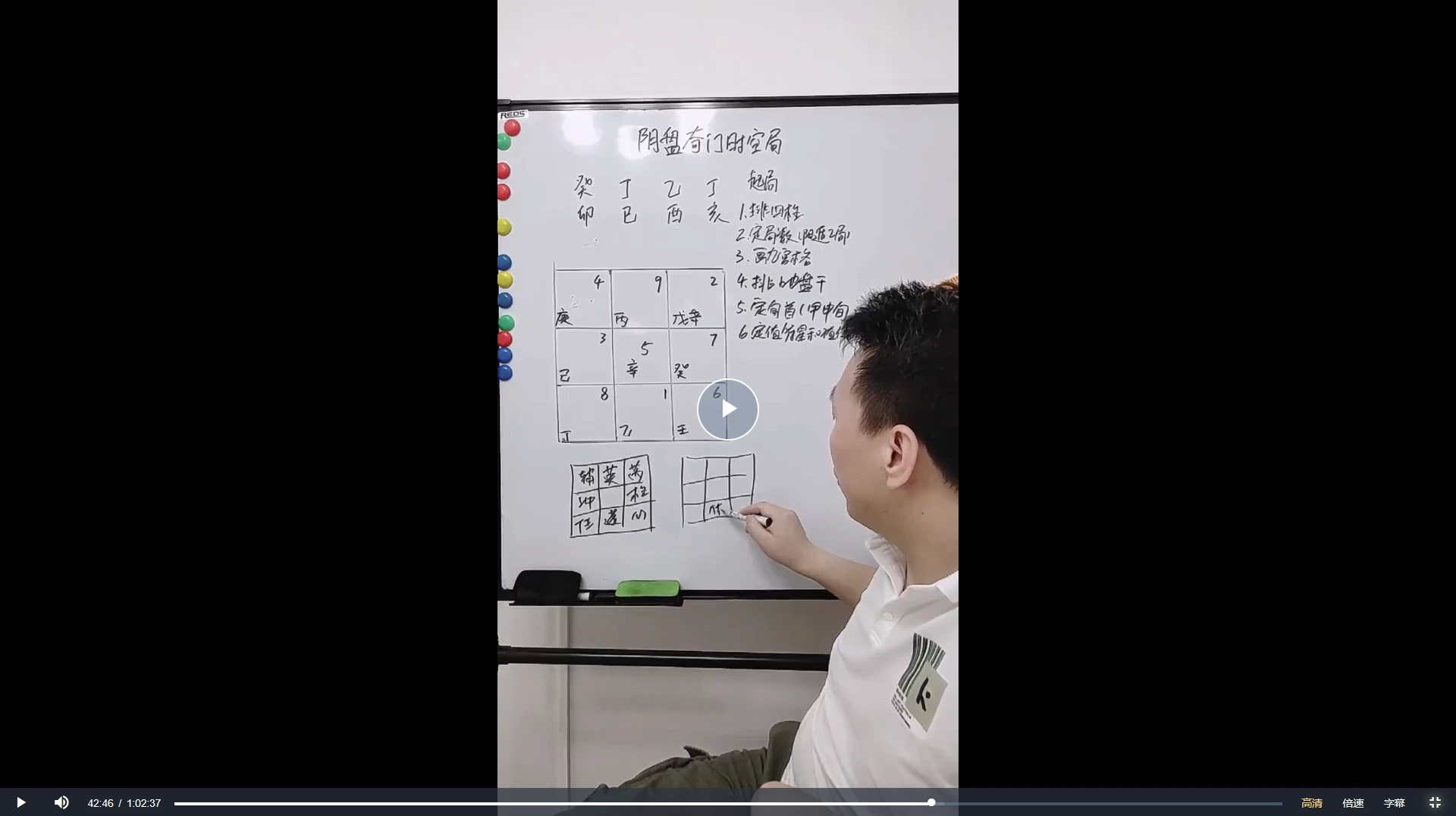 零基础学奇门基础到高阶（视频9集）_易经玄学资料网