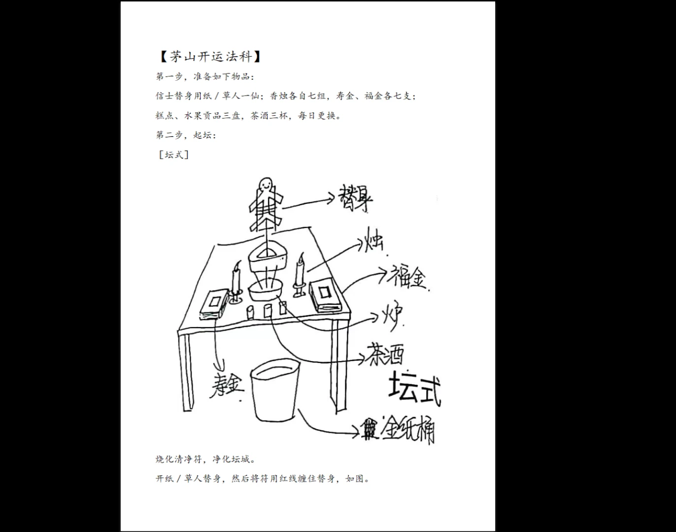 图片[3]_《台湾茅山法－大中小三教》3册PDF_易经玄学资料网