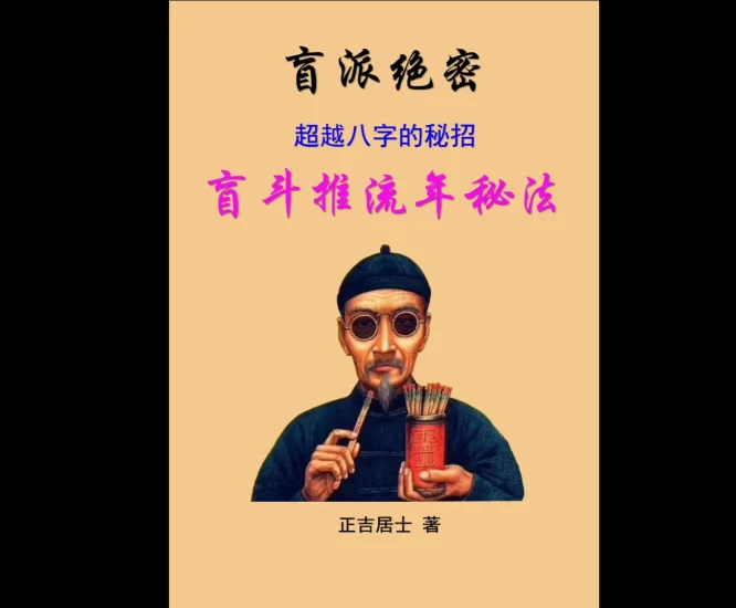 正吉居士盲派命理三大法宝、破例大公开、串宫秘籍与盲斗10本价值28万_易经玄学资料网