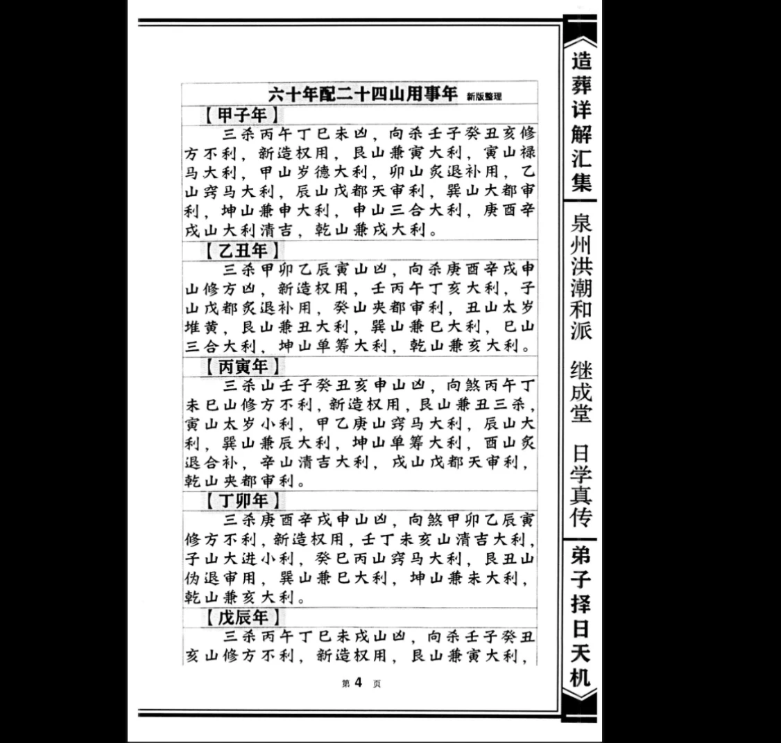 图片[3]_《二十四山造葬汇集》造葬详解汇集·泉州洪潮和派PDF（308页）_易经玄学资料网