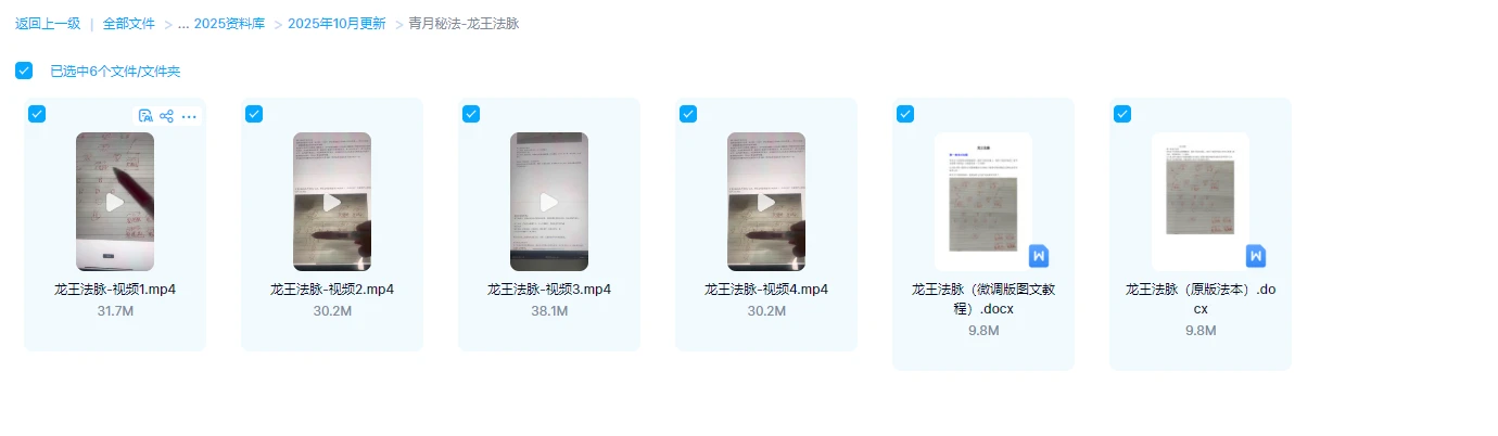 图片[2]_青月秘法《龙王法脉》（视频+资料）_易经玄学资料网