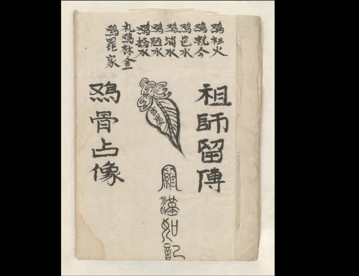 祖师留传《鸡骨占像》PDF电子书（73页）_易经玄学资料网