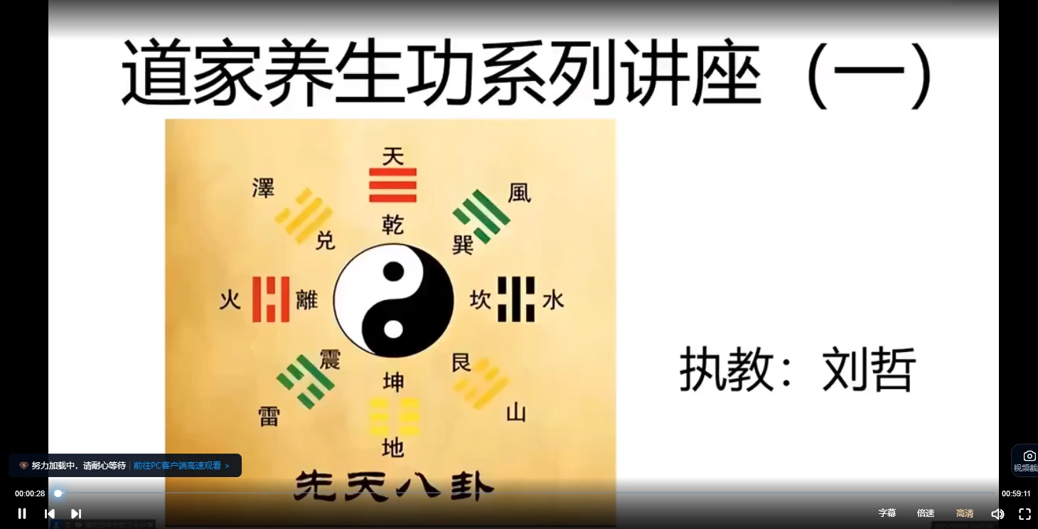 刘哲《全真丹道》8天课程（视频10集）_易经玄学资料网