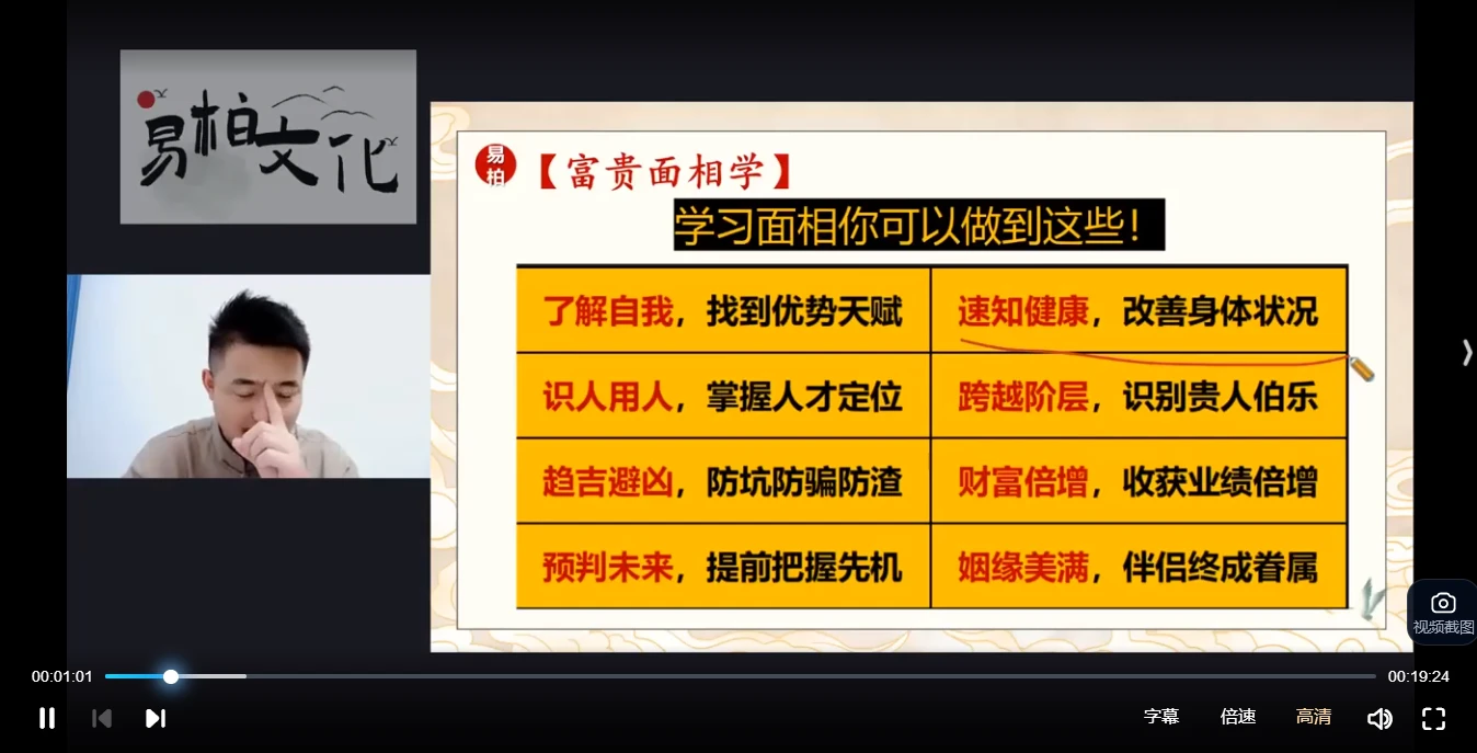 图片[3]_易柏《富贵面相学》视频22集_易经玄学资料网