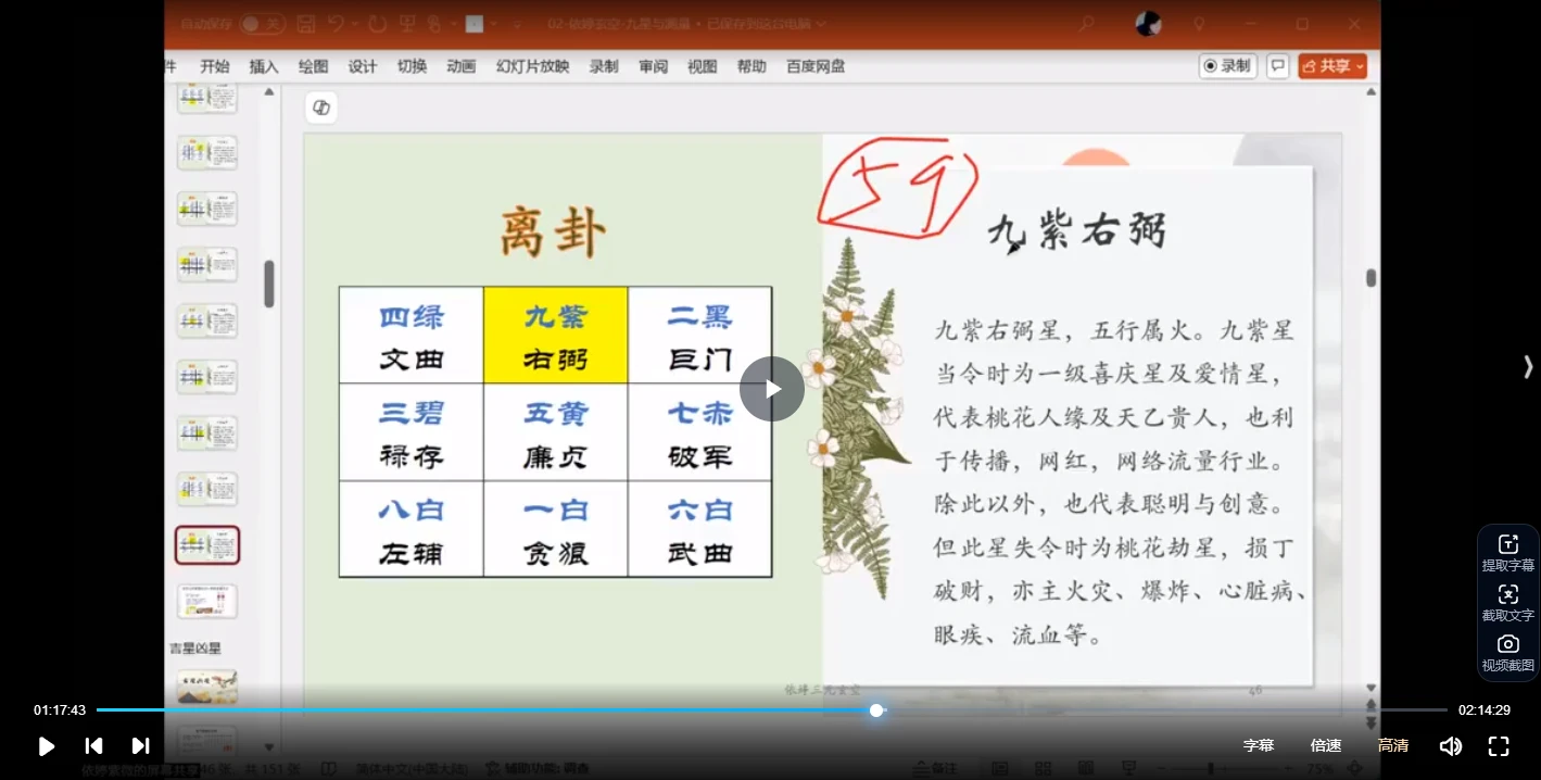 图片[4]_【依婷】玄空飞星（视频4集）_易经玄学资料网
