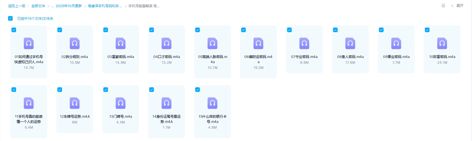 高睿泽手机号码和手机换号弟子班两套音频课_易经玄学资料网