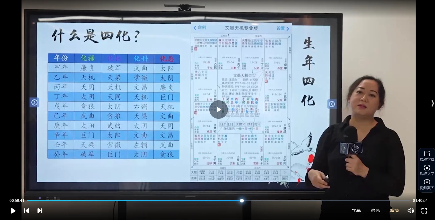 图片[5]_黎荔《紫微心学初阶课》（视频12集）_易经玄学资料网
