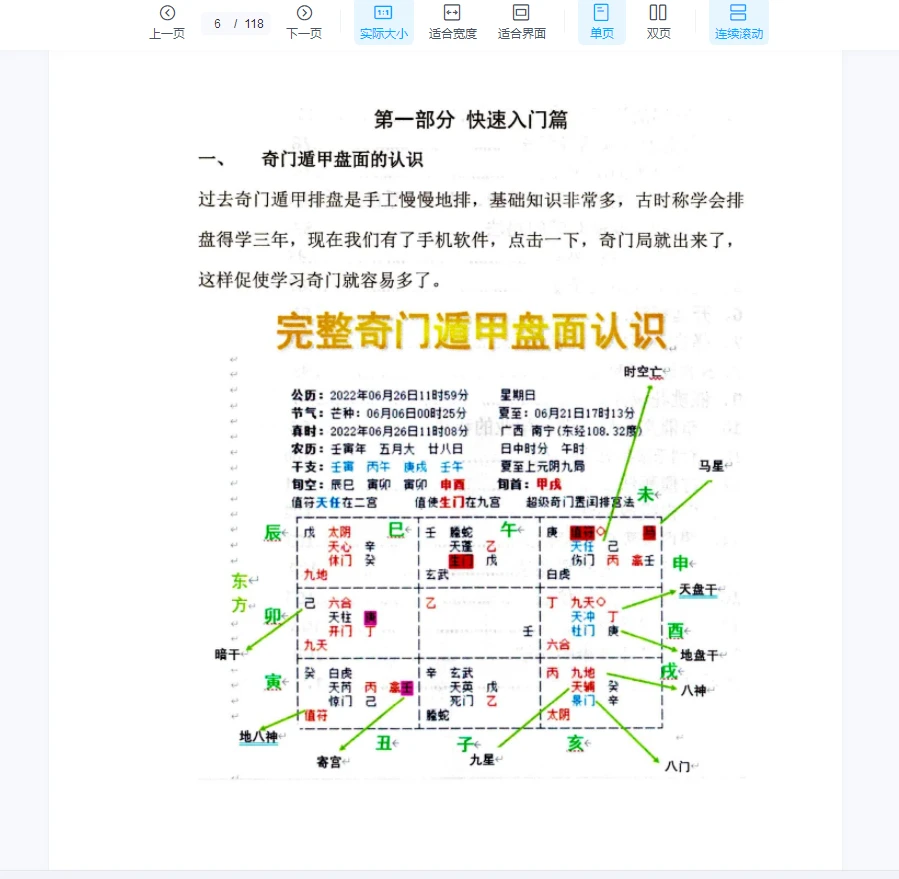 图片[5]_《奇门遁甲运筹布局技术》旺运班内部资料·快速入门+预测+化解+运筹布局PDF电子书（118页）_易经玄学资料网