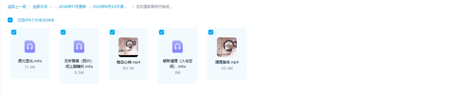 图片[1]_玄玑道家音药疗愈视频音频课（视频+音频）_易经玄学资料网