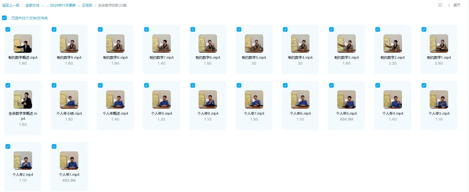 图片[1]_王茁琳《生命数字》初级+中级+高级（视频82集）_易经玄学资料网