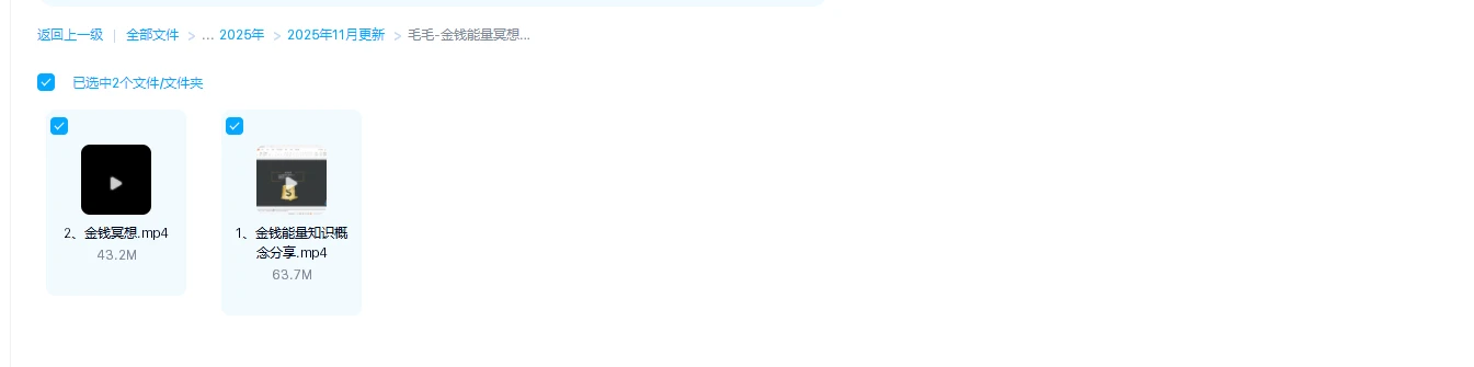 图片[1]_毛毛-金钱能量冥想课（视频2集）_易经玄学资料网