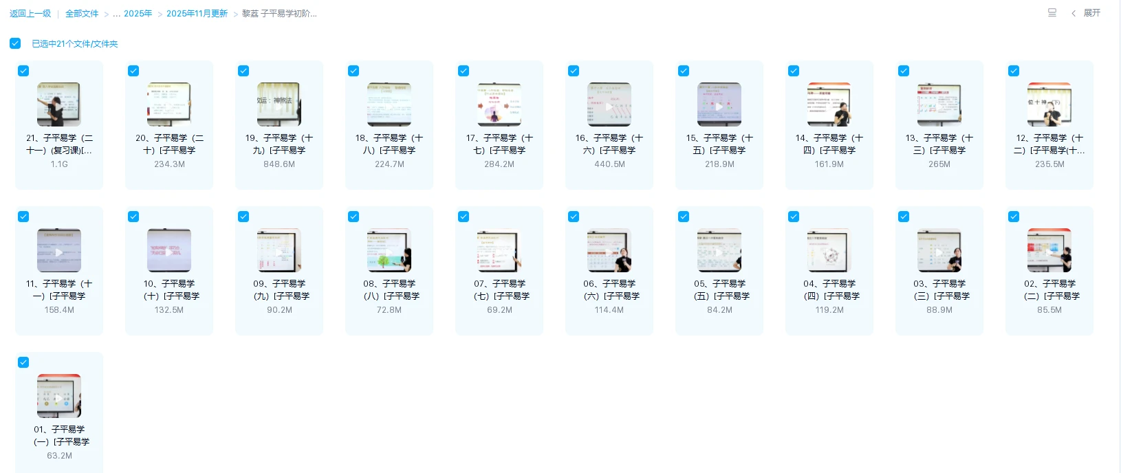 图片[1]_黎荔-子平易学初阶课（视频21集）_易经玄学资料网