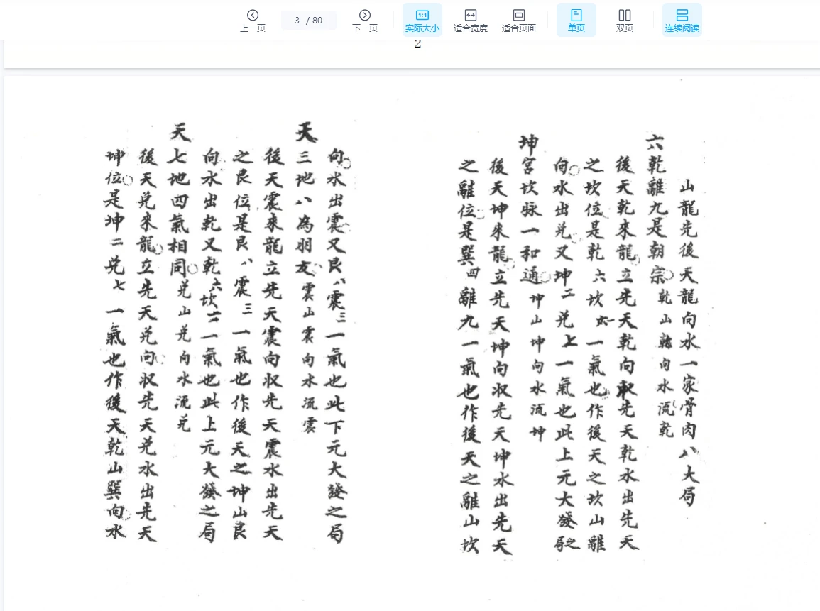 图片[3]_《三元水法一夜仙八卦图催官水法》PDF电子书（80页）_易经玄学资料网