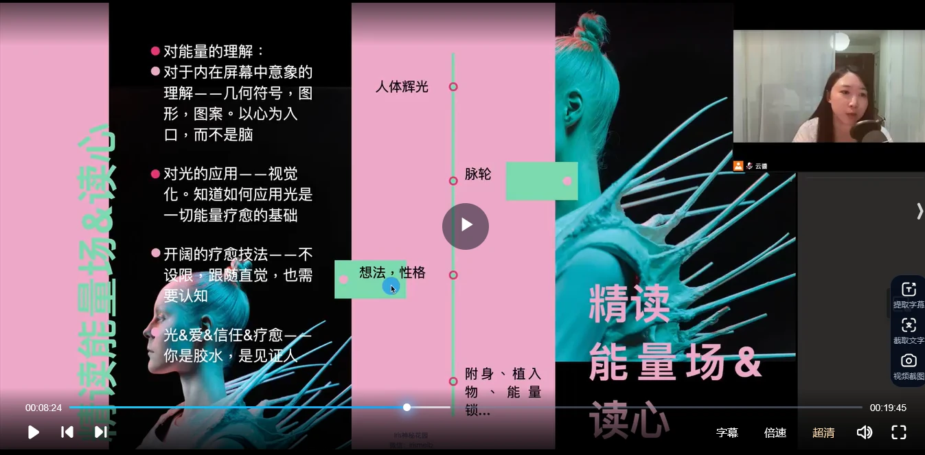图片[4]_《Iris通灵初阶+进阶课程》视频19集_易经玄学资料网