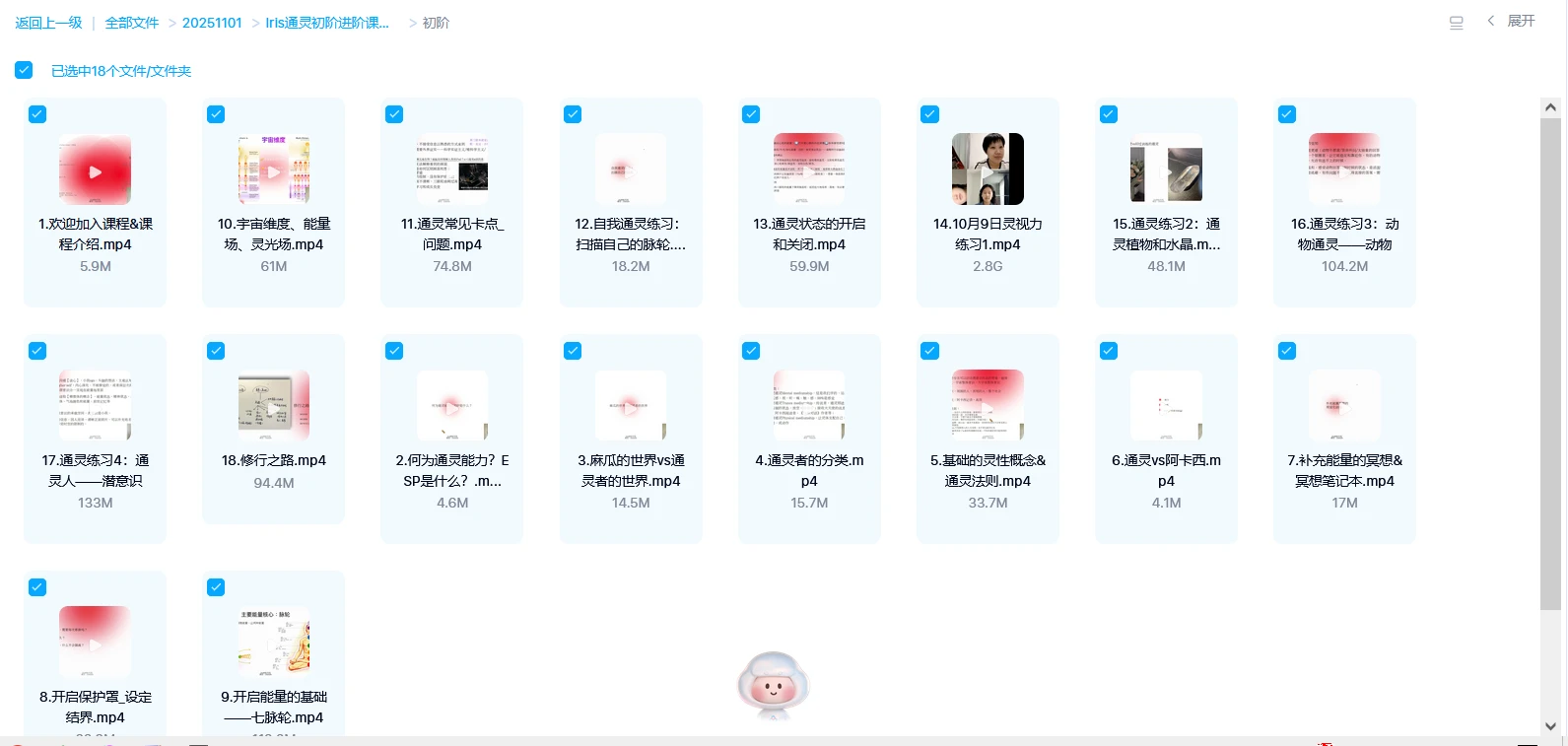 图片[5]_《Iris通灵初阶+进阶课程》视频19集_易经玄学资料网