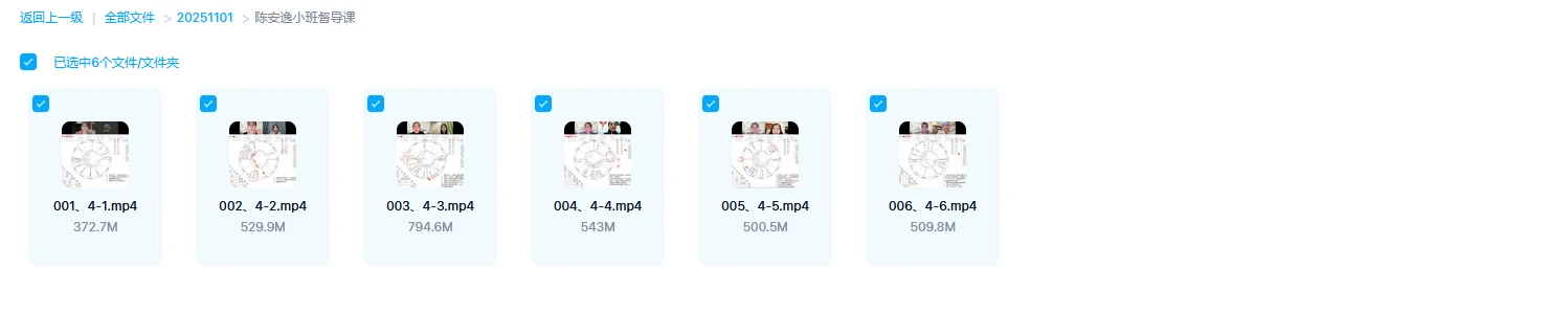 图片[1]_陈安逸小班督导课（视频6集）_易经玄学资料网