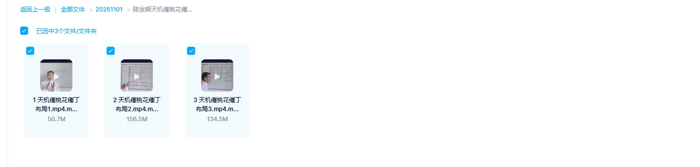 图片[1]_陈发辉天机催桃花催丁布局全（视频3集）_易经玄学资料网