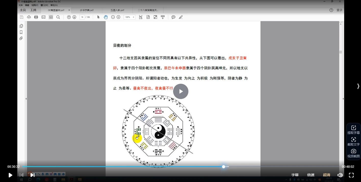 图片[5]_鲁野山人禽星穿六爻（视频9集）_易经玄学资料网