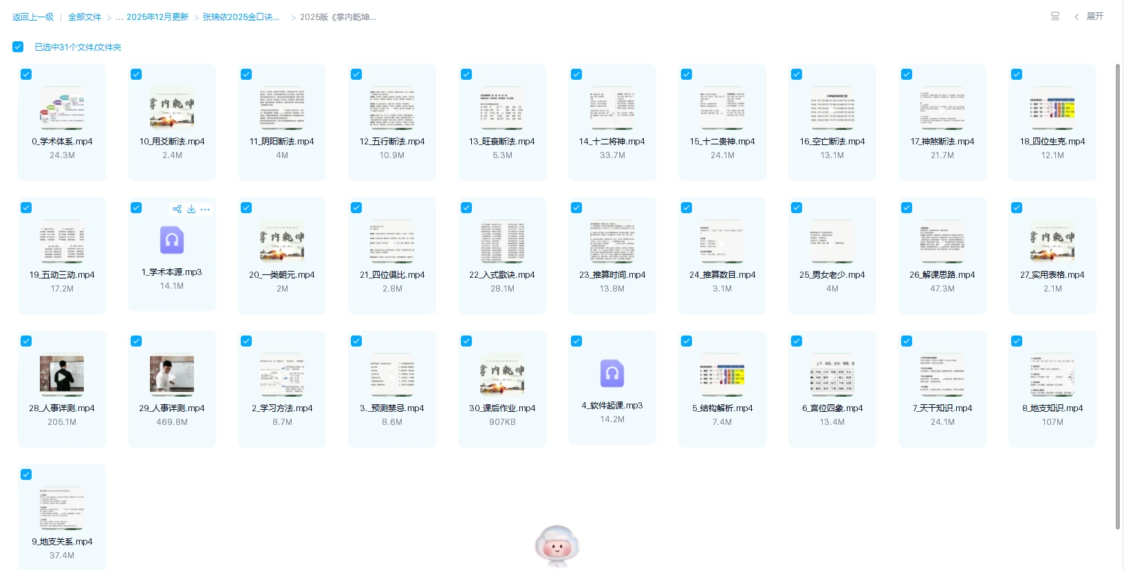 图片[2]_张瑞依2025金口诀第一二阶合集（视频63集）_易经玄学资料网