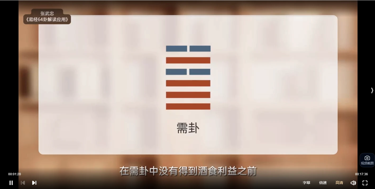 图片[2]_张武忠易经64卦应用解读视频（视频69集）_易经玄学资料网